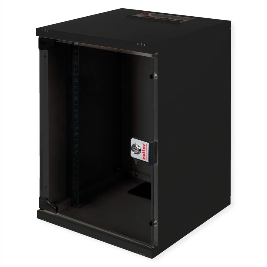 ROLINE 10" Boîtier mural 9U, 312x300 LxP  noir
