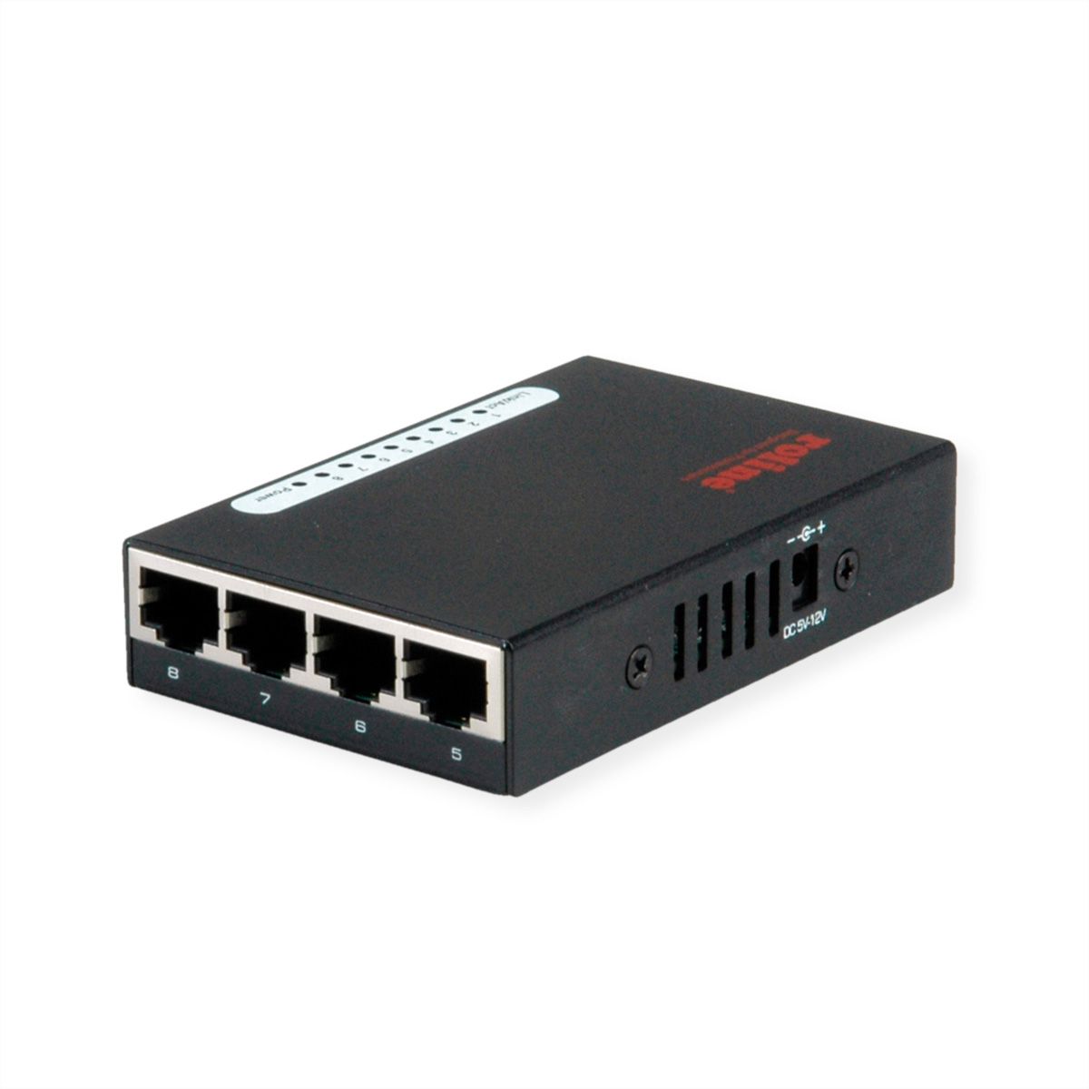 ROLINE Switch Gigabit Ethernet, Pocket, 8 ports