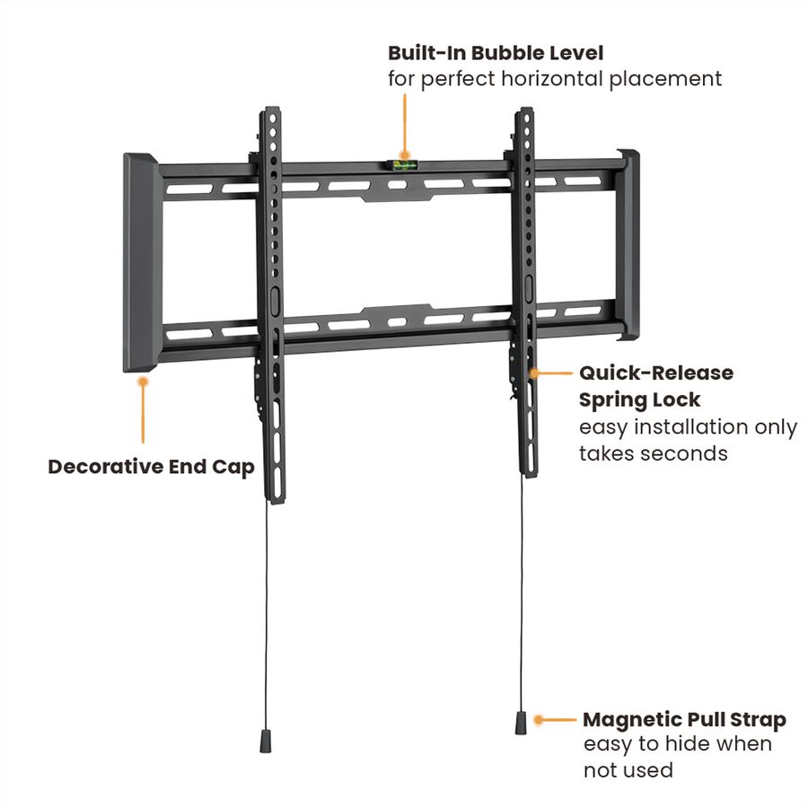 VALUE Support mural pour écran, < 75 kg, (VESA 600x400)
