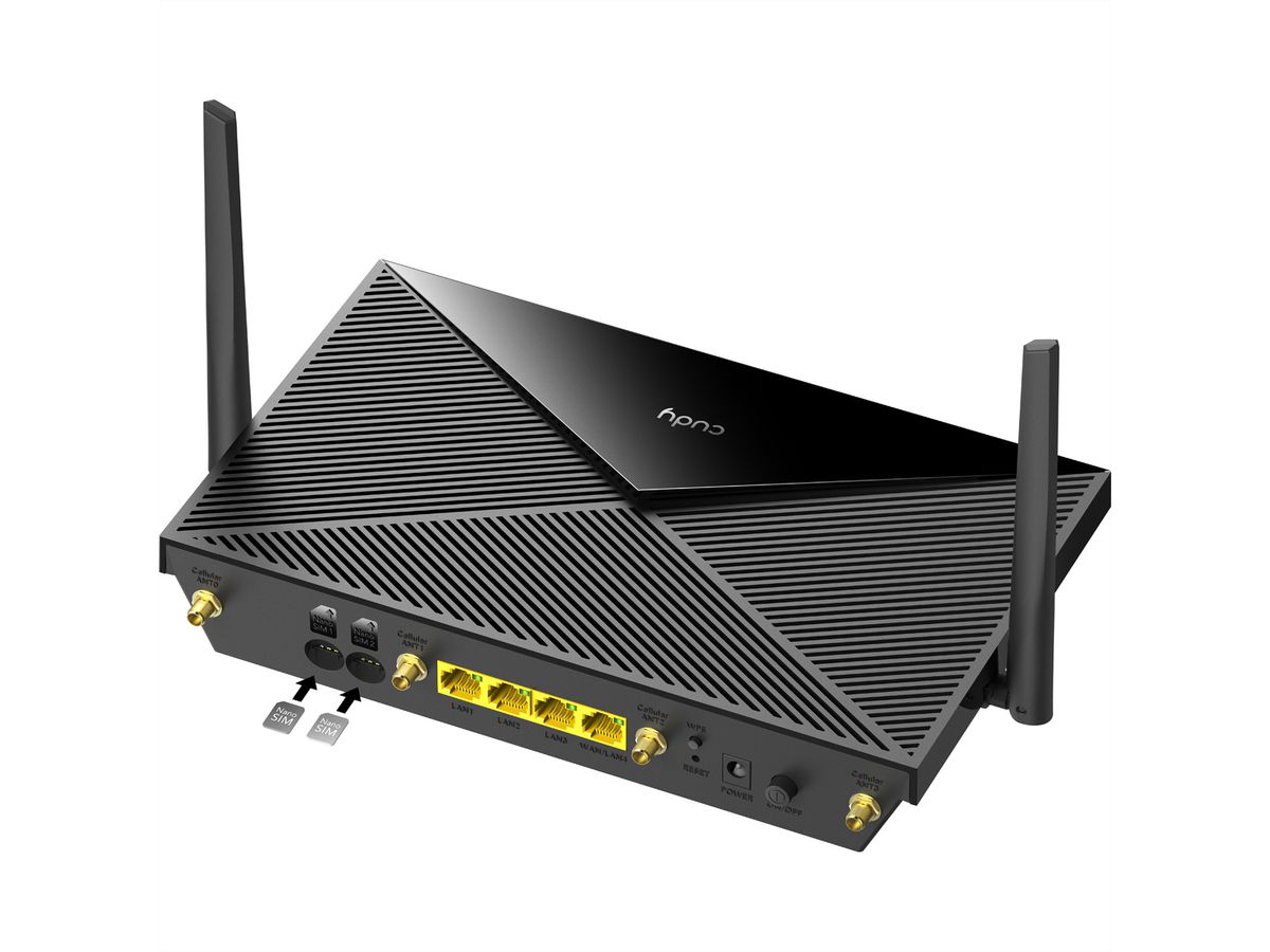 CUDY P5_EU AX3000 Routeur WiFi 6 5G Mesh, Gigabit