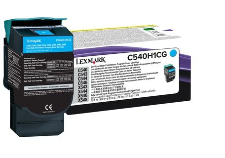 Lexmark C540H1CG Cartouche de toner Original Cyan 1 pièce(s)