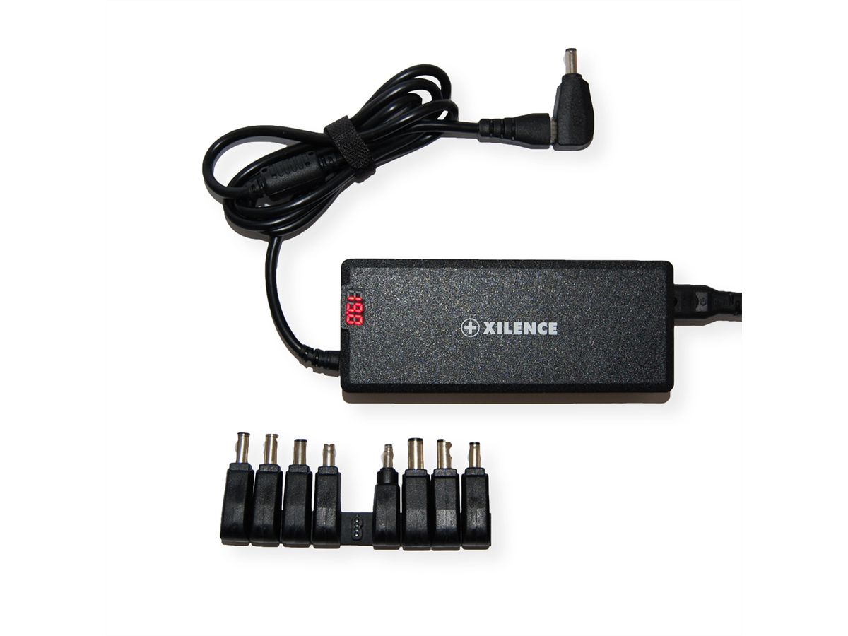 Xilence XM010 Alimentation pour ordinateur portable 90W, 9 Adapteurs