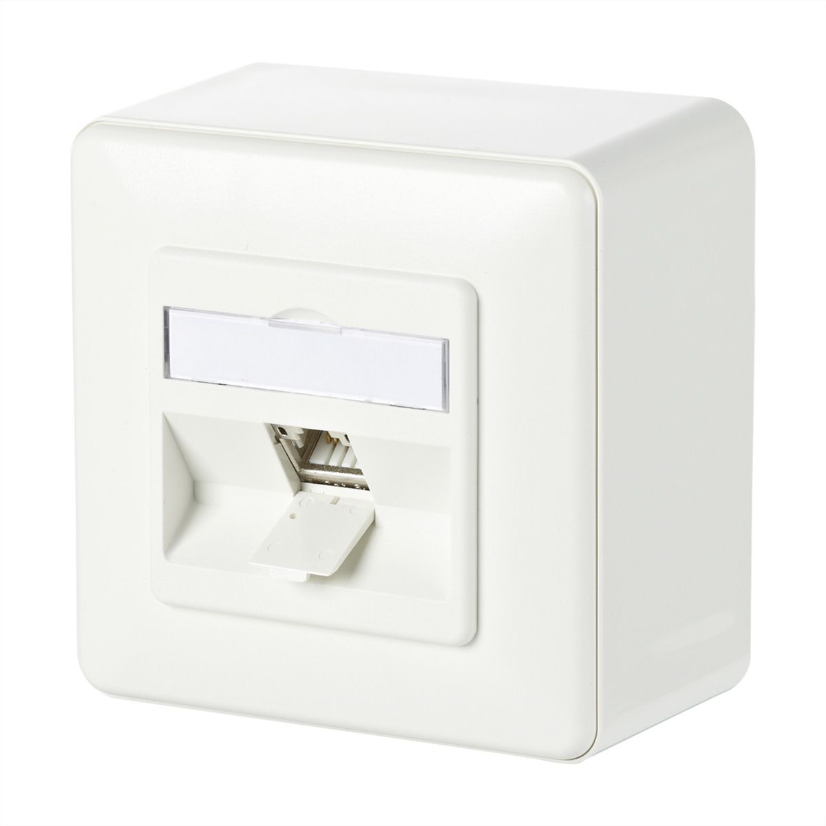 METZ CONNECT C6Amodul 1 port 180°M AP blanc pur
