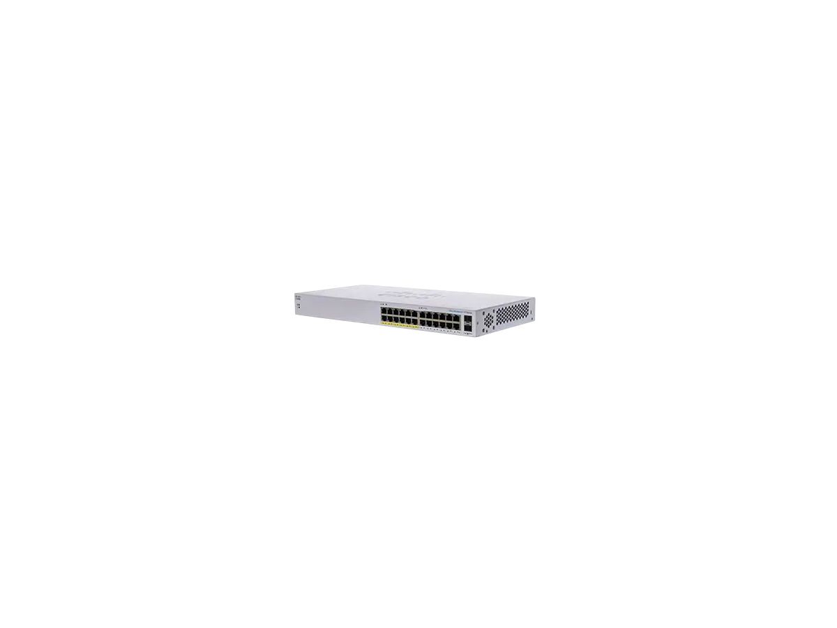 Cisco CBS110 Non-géré L2 Gigabit Ethernet (10/100/1000) Connexion Ethernet, supportant l'alimentation via ce port (PoE) 1U Gris