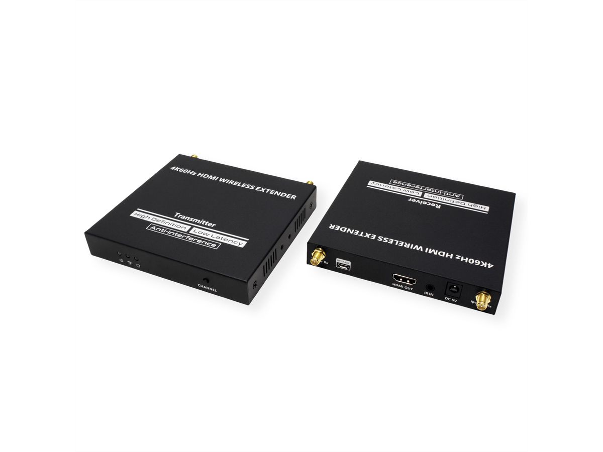 VALUE Système Wireless HDMI A/V, 50 m