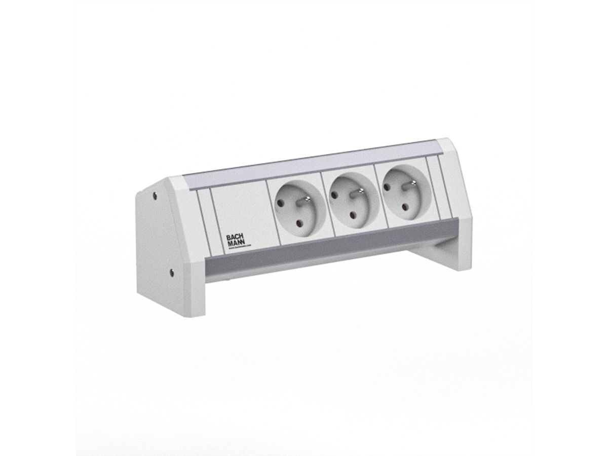 BACHMANN DESK 3xUTE GST18 RAL9010