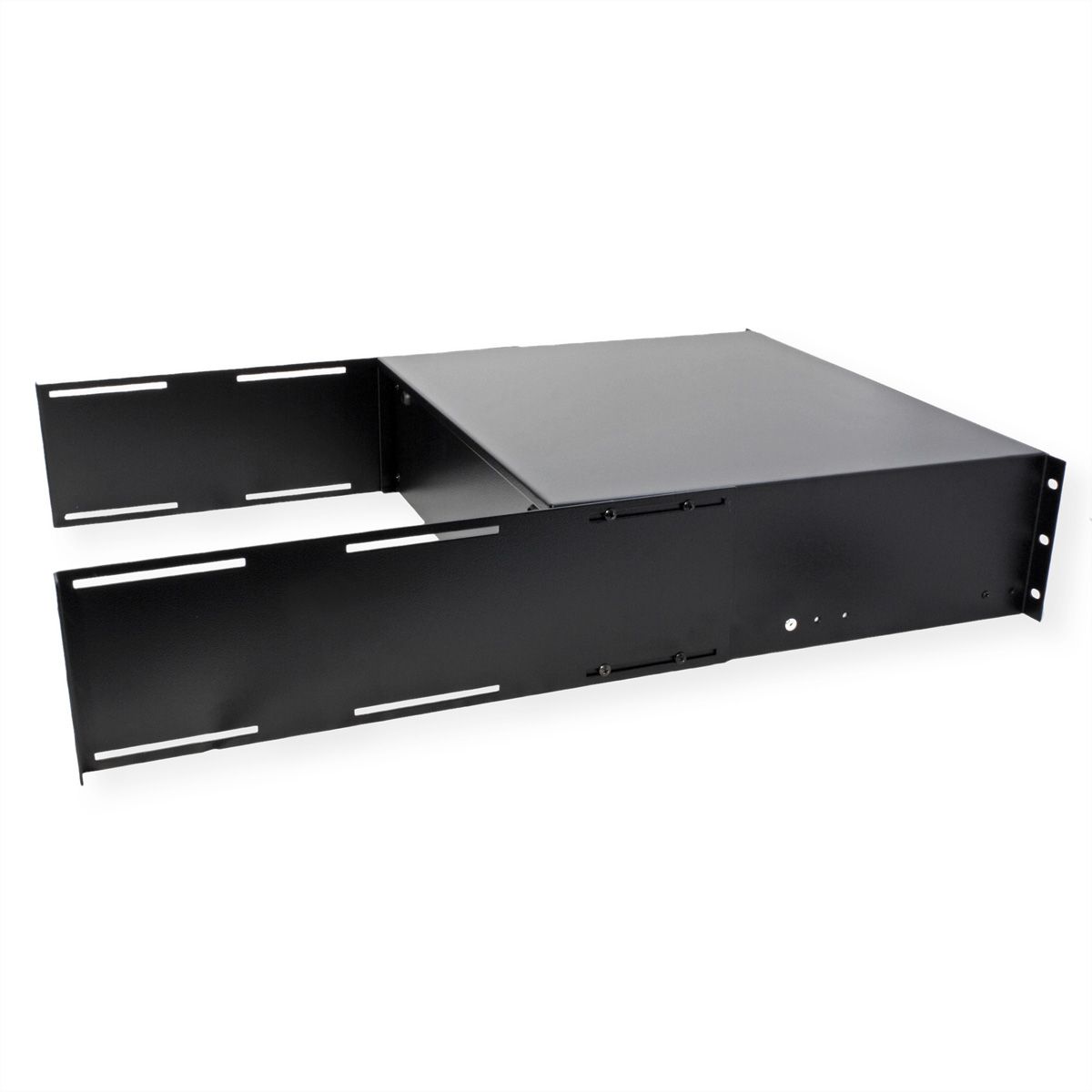 ROLINE 19" Tiroir pour clavier 3U, 400P verrouillable noir