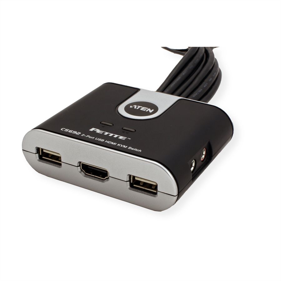 ATEN CS692 Switch KVM, USB, HDMI, audio, 2 ports
