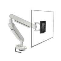 BACHMANN ZG1 bras pour écran DS blanc, montage sur bureau, 17-34 pouces, jusqu'à 11 kg