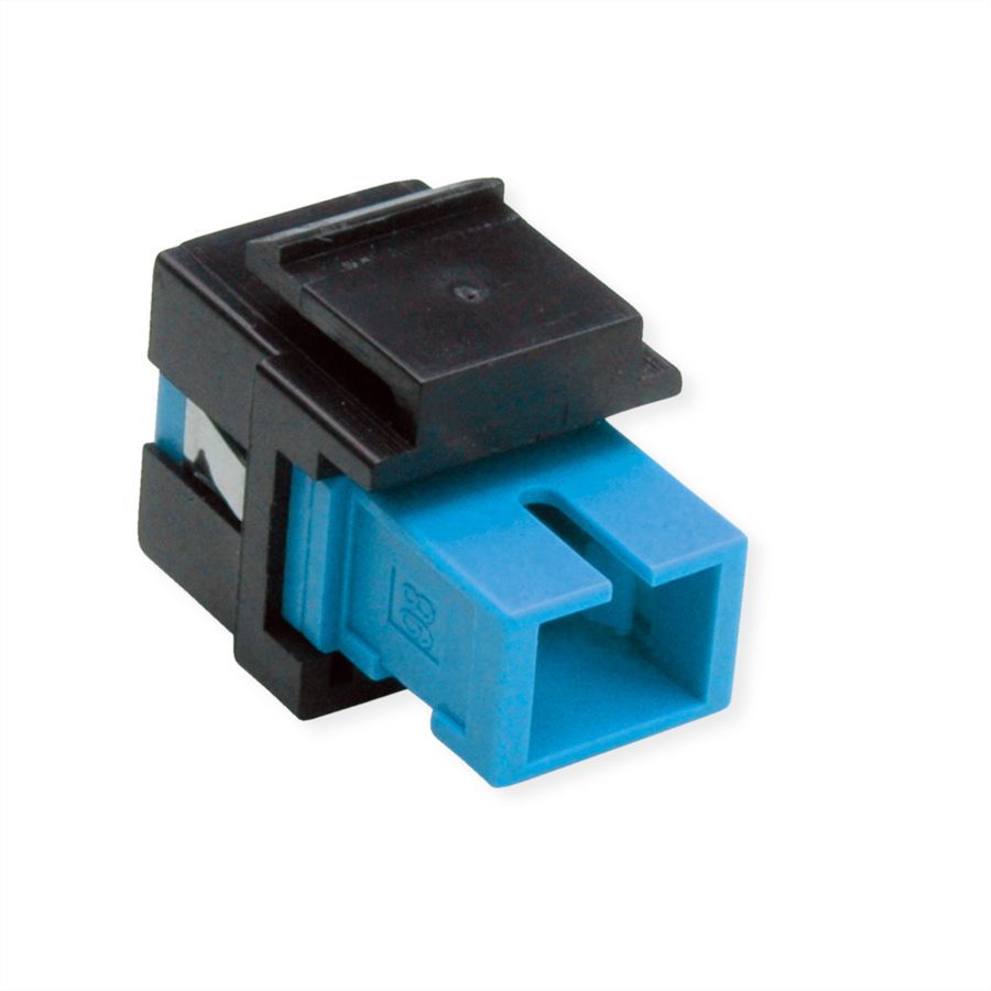 ROLINE Raccord optique SC/SC simplex monomode, Keystone, OS2