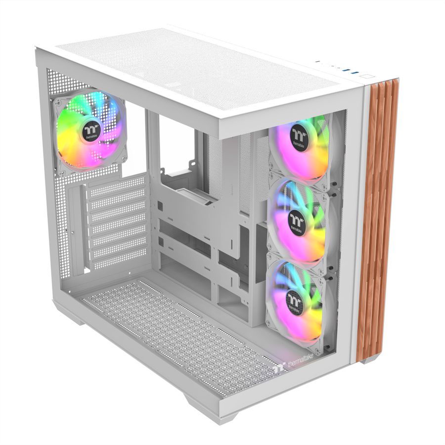 Thermaltake View 380 WS ARGB Tour Midi, blanc