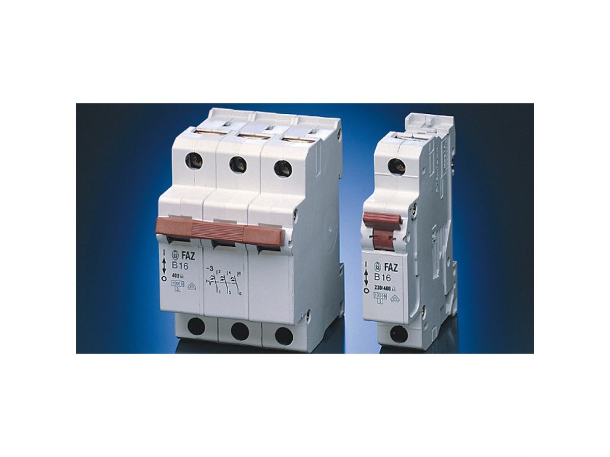 Modules de distribution d'énergie SCHROFF selon DIN 43880, disjoncteur 1 x 16 A