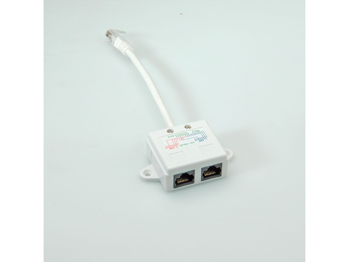 VALUE Adaptateur modulaire en T, UTP