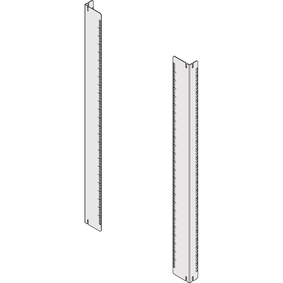 SCHROFF Comline ECL 19"/23" Kit de montage sur panneau/glissoire, 1200H 700W