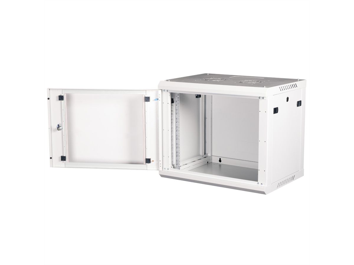 ROLINE 19" Boîtier mural Basic Plus 9U, 600x450 LxP gris