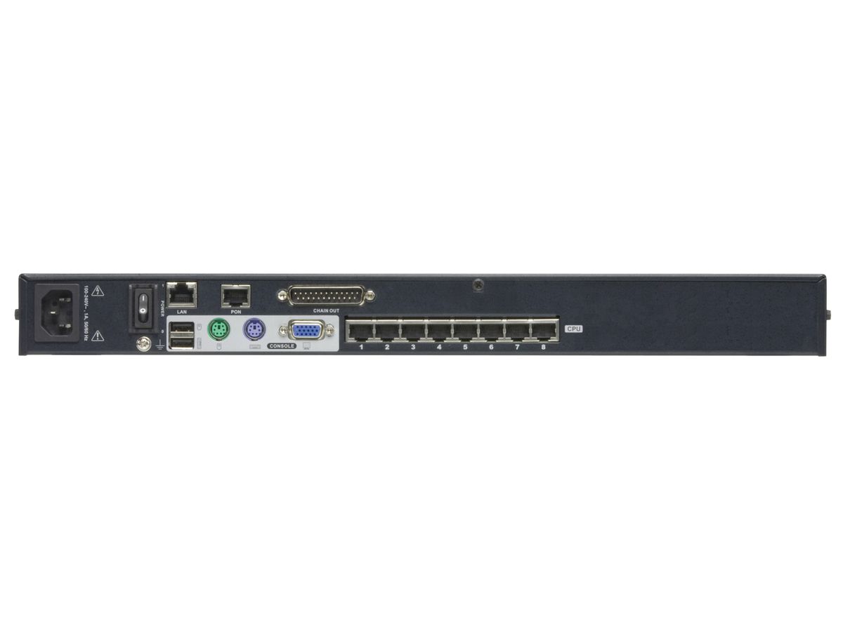 ATEN KH1508Ai Switch KVM Over-IP, VGA, PS/2-USB over Cat 5, 8 ports