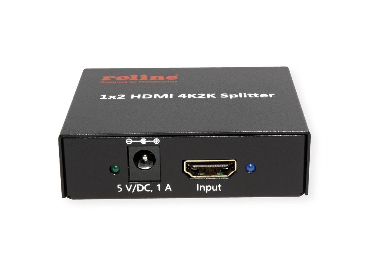 ROLINE Distributeur HDMI, double, 4K60