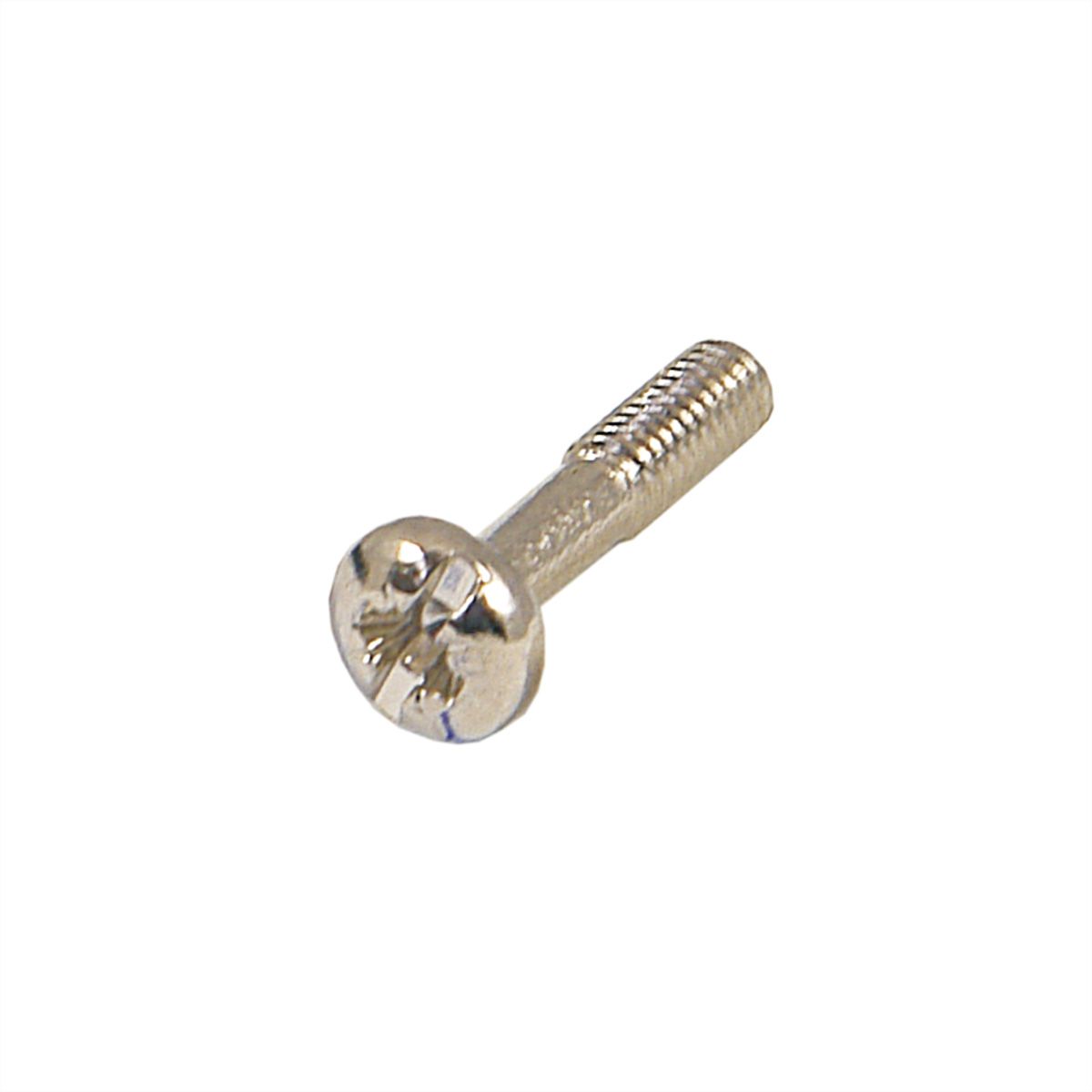 Vis à collerette de SCHROFF, cruciforme, M2.5 x 12.3 mm, acier, nickelé, 100 pièces