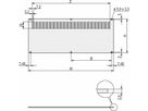 Panneau arrière SCHROFF, perforé, non blindé, pour RatiopacPRO et PropacPRO, 6 U, 42 HP