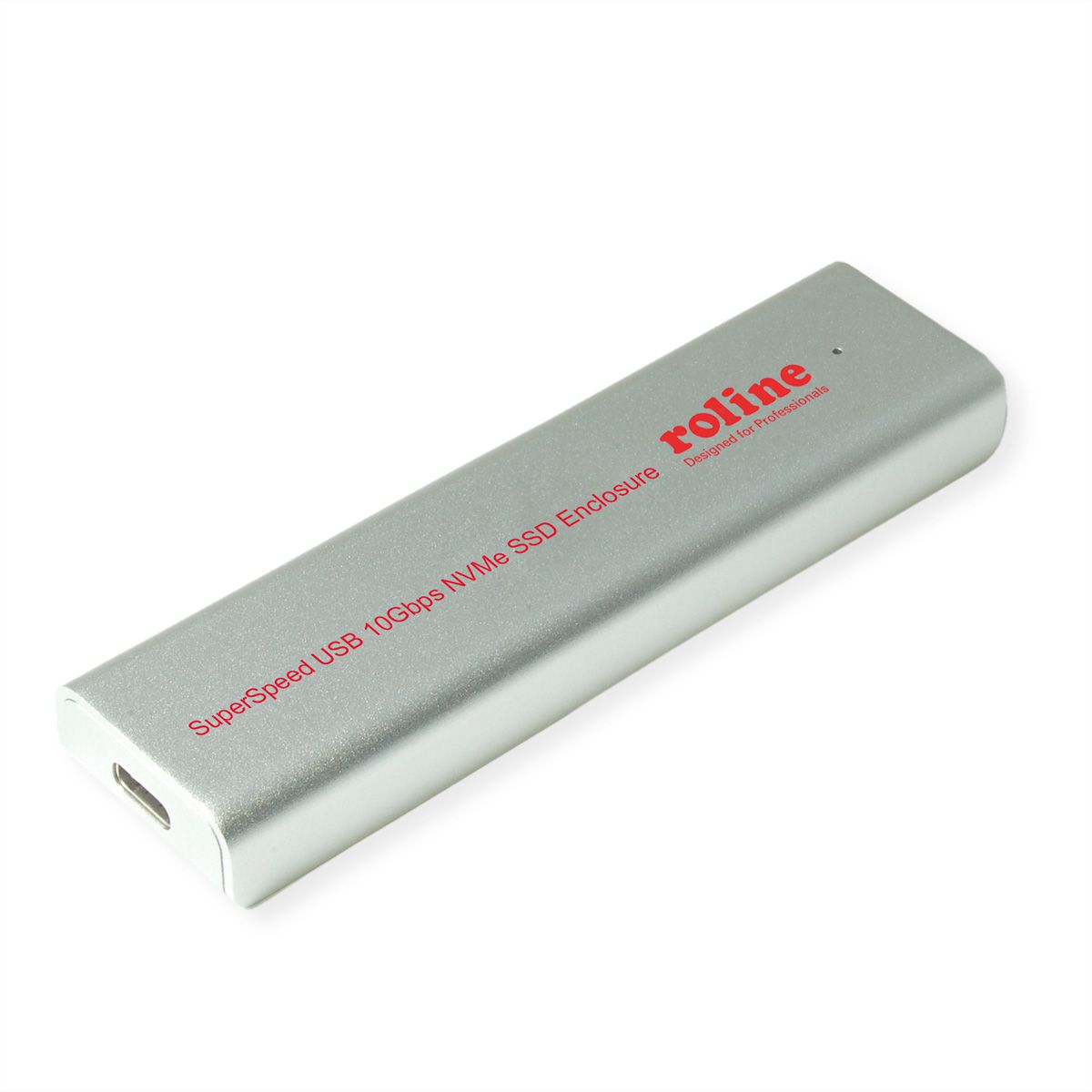 ROLINE Boîtier externe SSD, M.2, NVMe - USB 3.2 Gen 2 type C