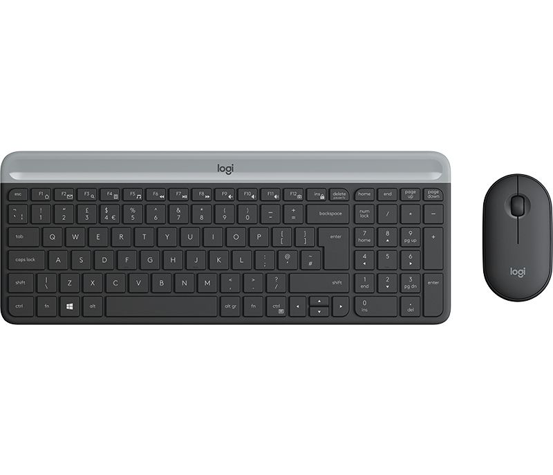 Logitech MK470 clavier Souris incluse Universel RF sans fil AZERTY Français Graphite