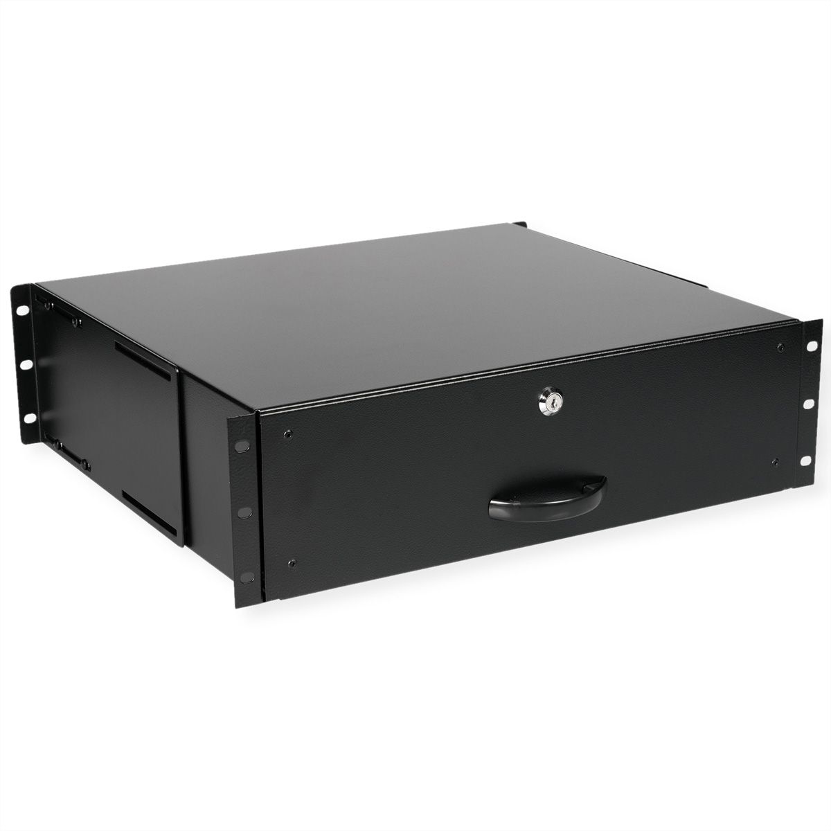 ROLINE 19" Tiroir pour clavier 3U, 400P verrouillable noir