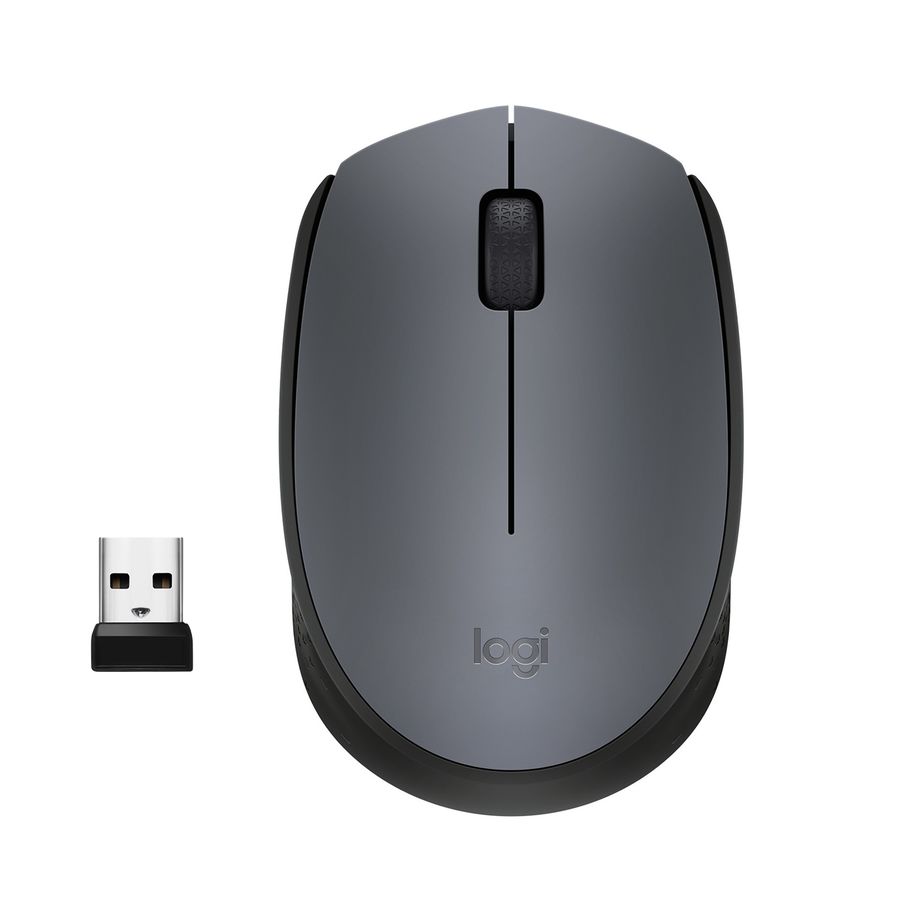 LOGITECH WIRELESS MOUSE M170 GRISE
