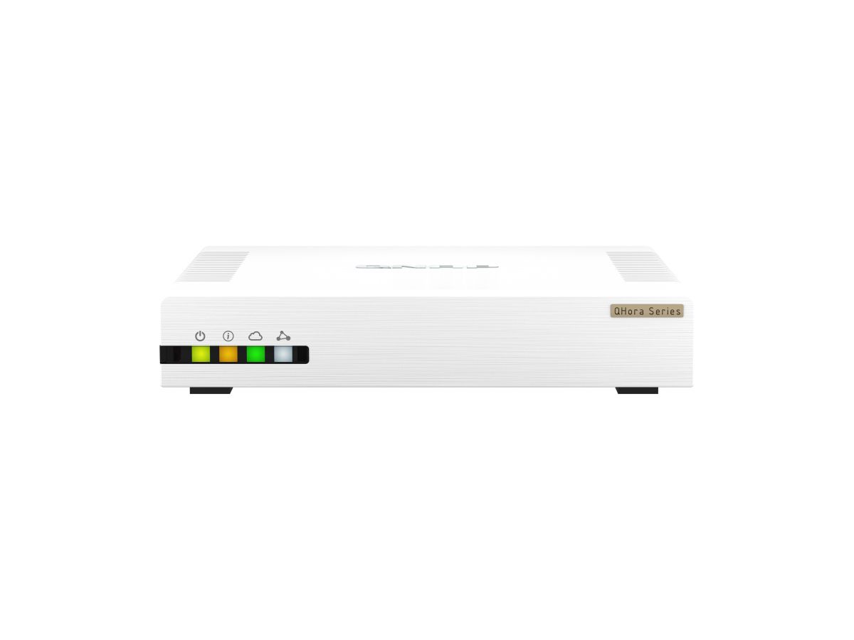 QNAP QHora-321 Routeur connecté 2.5 Gigabit Ethernet Blanc