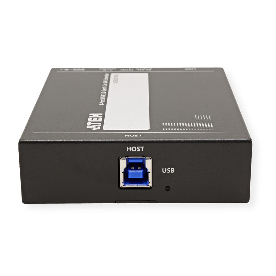 ATEN UCE33100 Prolongateur USB 3.2 Gen 1 Cat 6A à 4 ports, jusqu'à 100 m