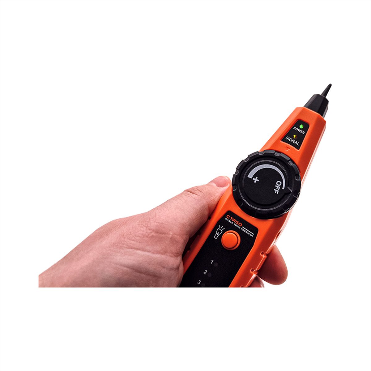 NetPeppers Cable Tone Receiver, récepteur audio analogique pour la localisation de câbles