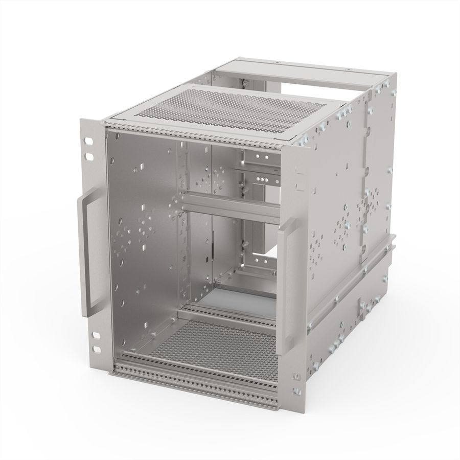 SCHROFF EuropacPRO 19" Kit bac à cartes pour chemin de fer, blindé, SNCF, CompactPCI, 6 U, 36 CV, 320 mm