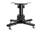 VALUE Support robuste pour projecteur, fixation sous plafond, jusqu'à 45 kg, noir