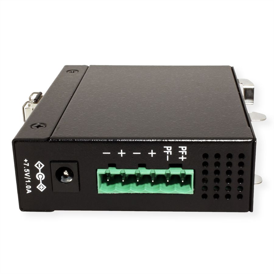 ROLINE Convertisseur industriel RJ-45, FO 1000SX/LC (avec module mini-GBIC)