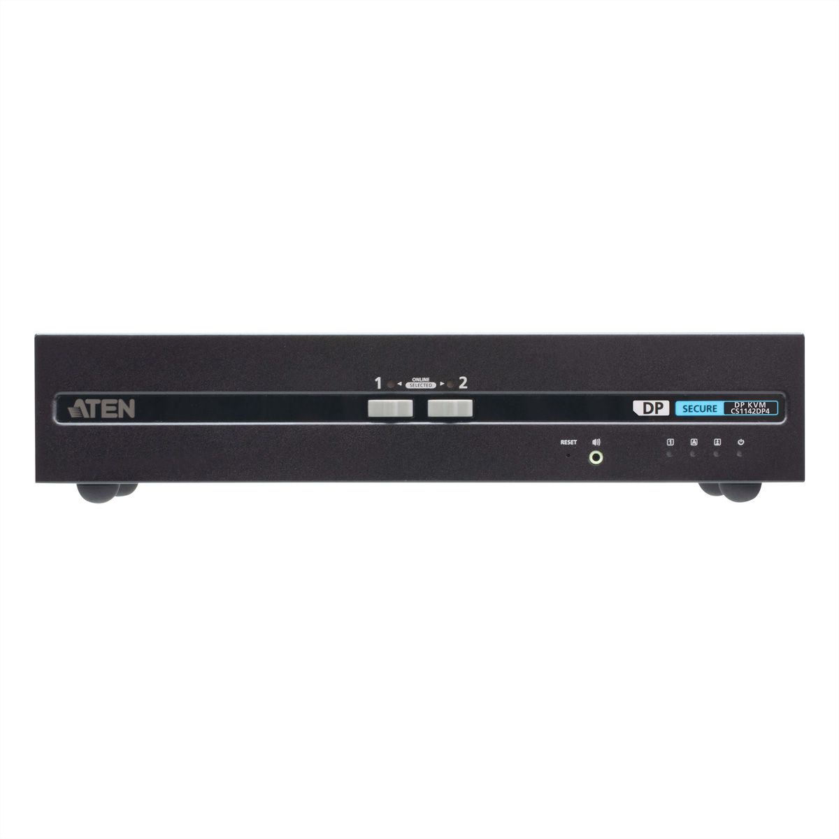 ATEN CS1142DP4 Commutateur KVM sécurisé DisplayPort à 2 ports USB et double affichage