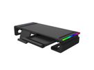 ANTEC MS100 CyberDeck RGB Support pour ordinateur portable et écran, jusqu'à 30 kg