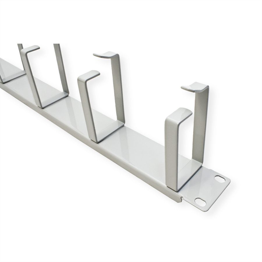VALUE Face avant 19" pour chemin de câbles horizontaux ou verticaux, type G, gris