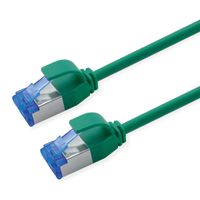 ROLINE Cordon Cat.6A (Classe EA) S/FTP (PiMF), LSOH, PoE , vert, 2 m