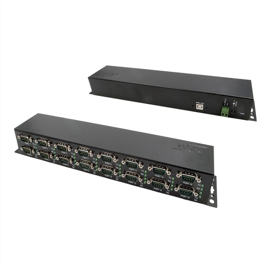 EXSYS EX-1316HMV USB 2.0 vers 16 ports série RS232
