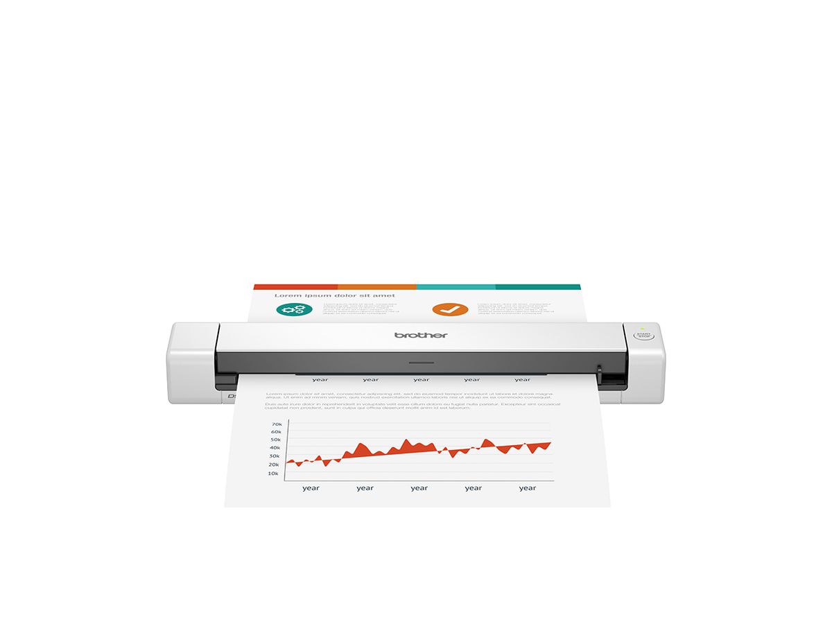 Brother DS-640 - Scanner mobile de documents