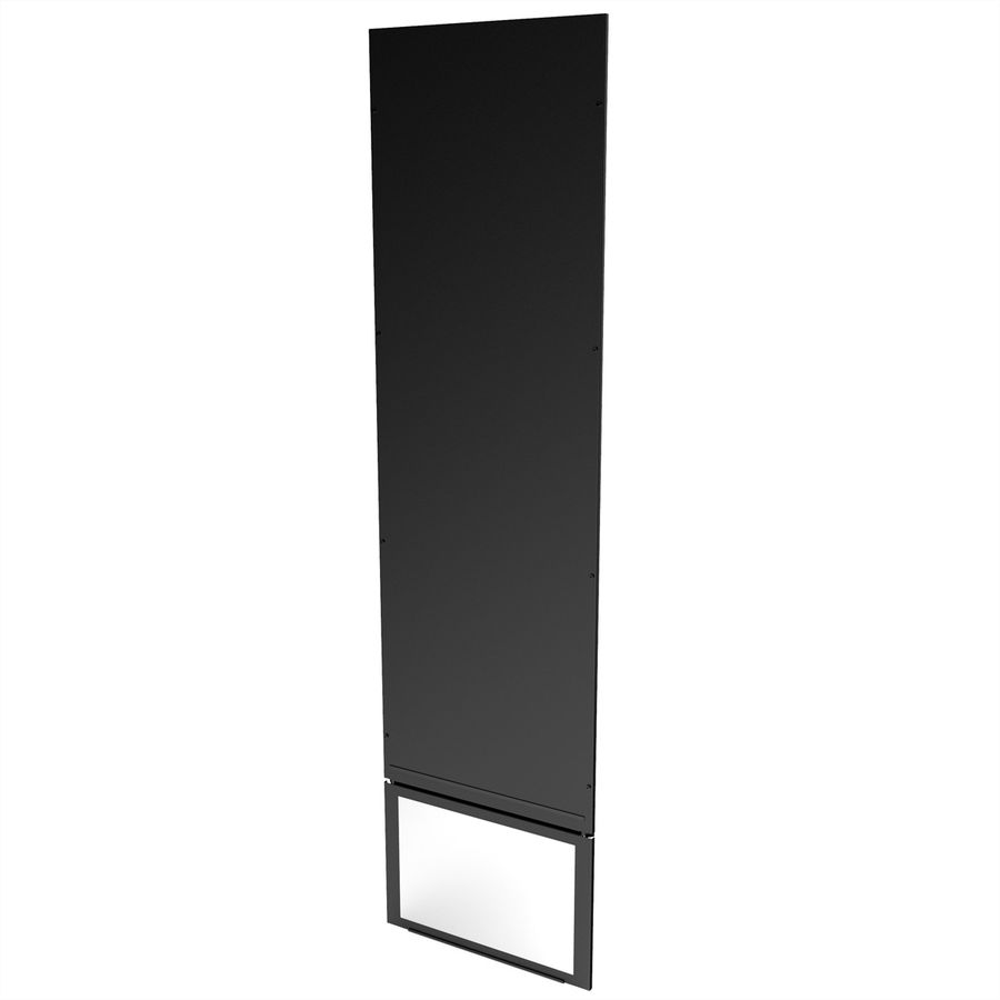 SCHROFF Face arrière réduite 1800H 600 EMC RAL7021