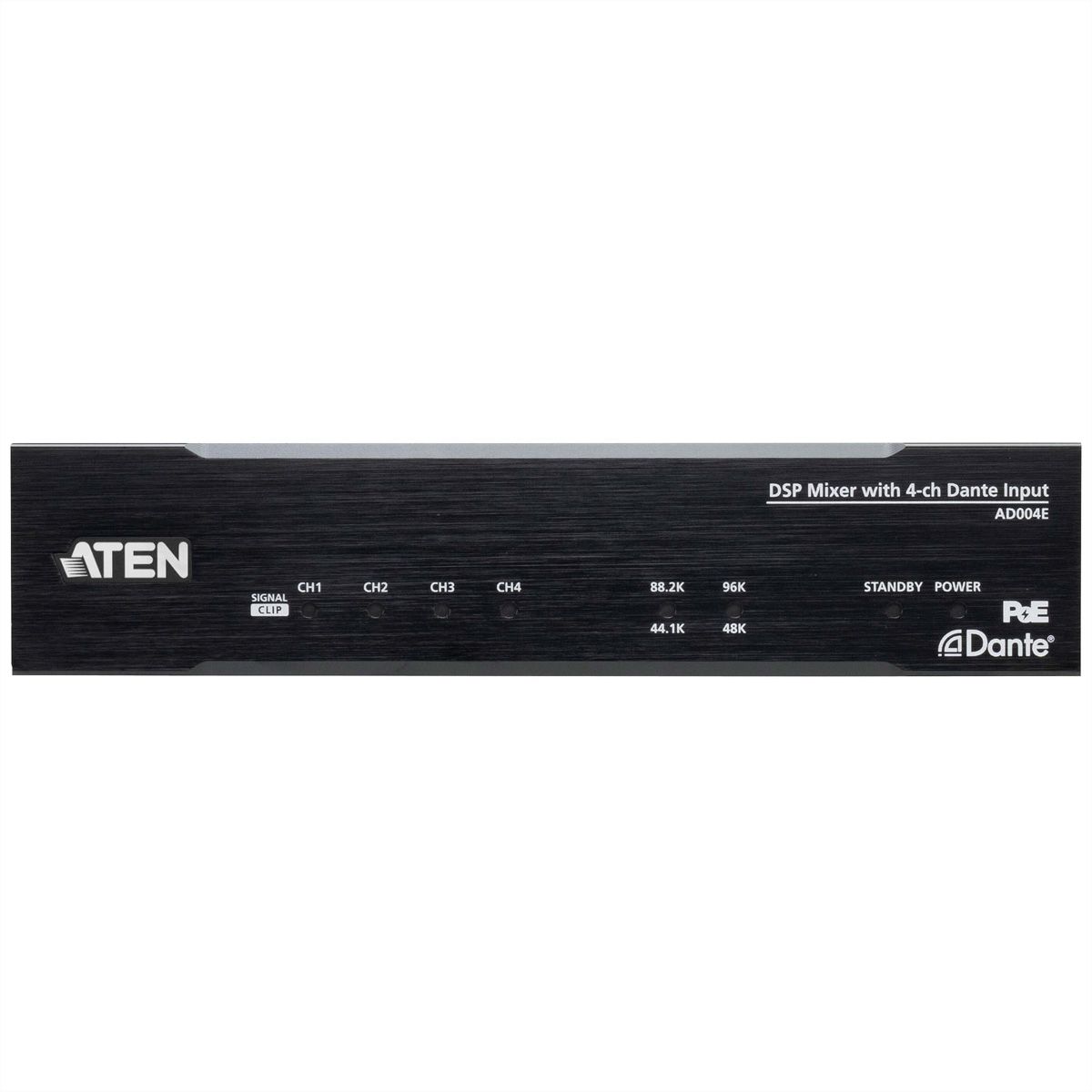 ATEN AD004E Mélangeur DSP avec entrée Dante à 4 canaux