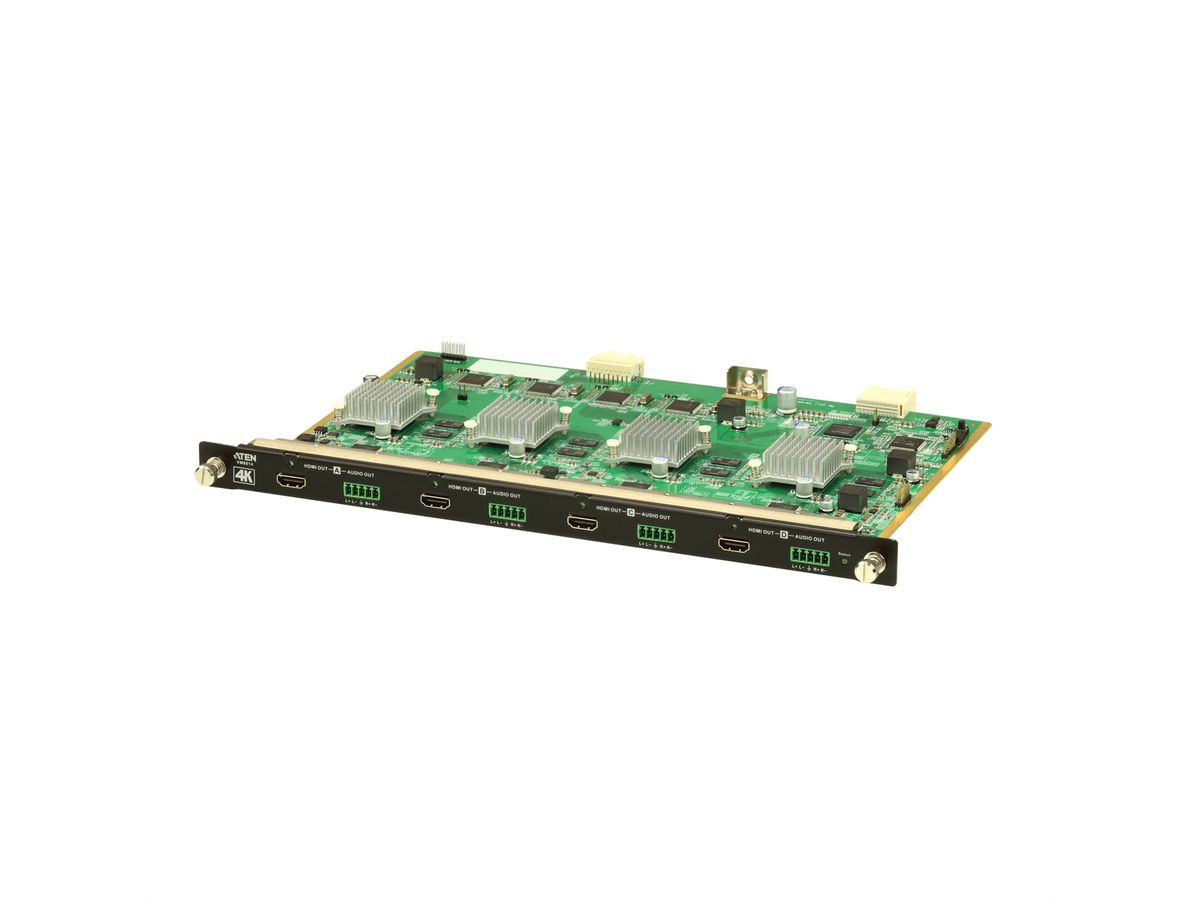 ATEN VM8814 Carte de sortie HDMI 4K à 4 ports avec ajusteur