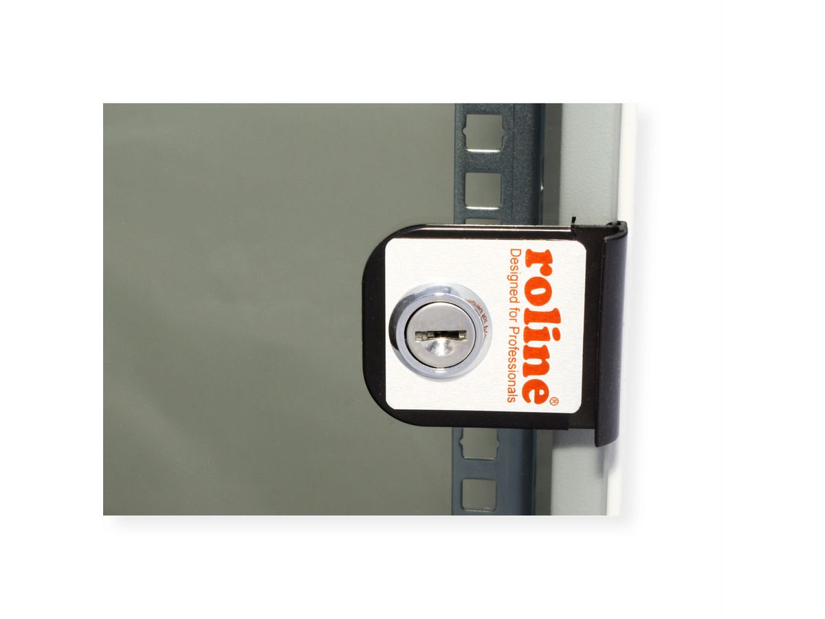 ROLINE 19" Boîtier mural Basic 12U, 540x400 LxP gris, EN KIT