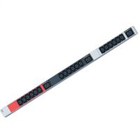 BACHMANN IT PDU ALU 1U 18xC13 3xC19 CEE 3x16A rouge