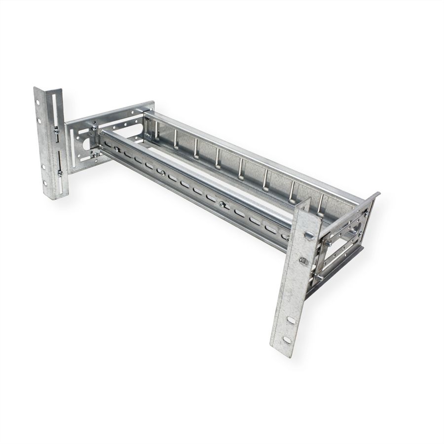 ROLINE 19" Support rail DIN 4U, 175x483x215 HxLxP