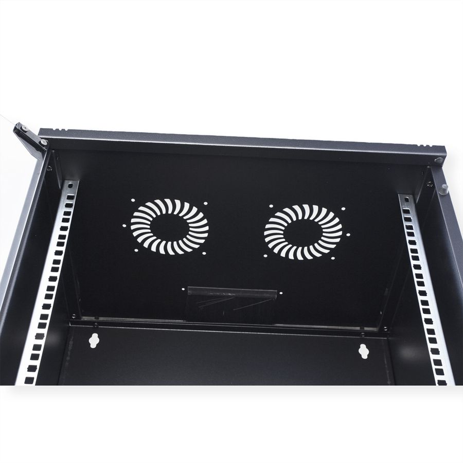 ROLINE 19" Boîtier mural Basic 12U, 540x400 LxP En kit noir