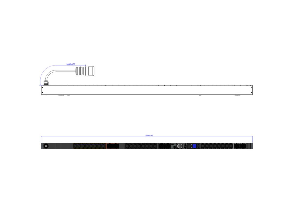 BACHMANN BN3000 24xC13 6xC19 LAN