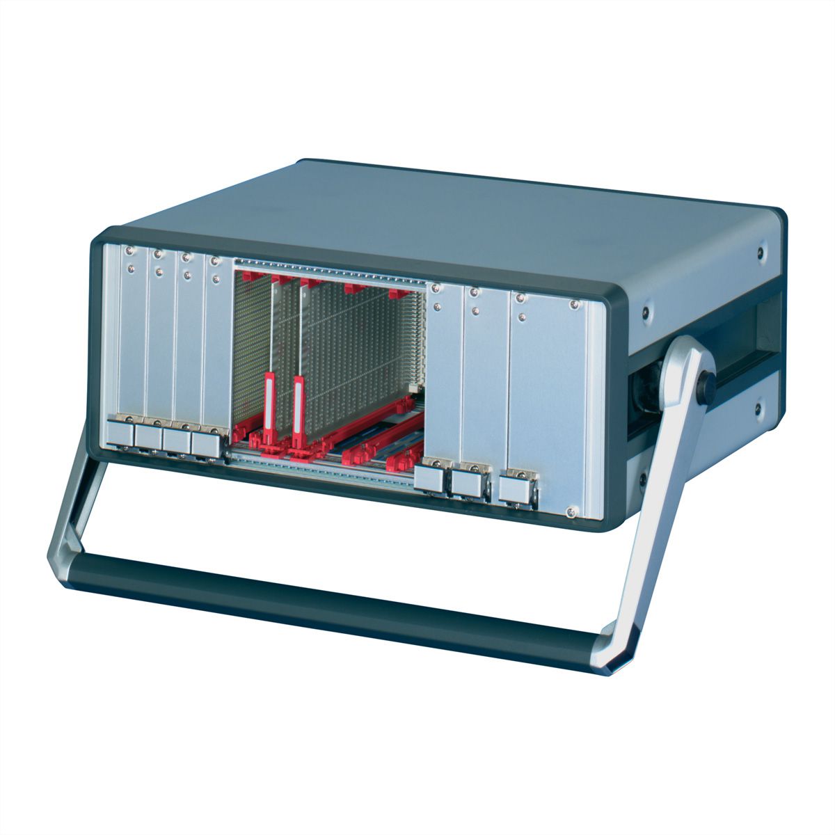 SCHROFF CompacPRO Poignée basculante, 3 + 4 U, 84 CV