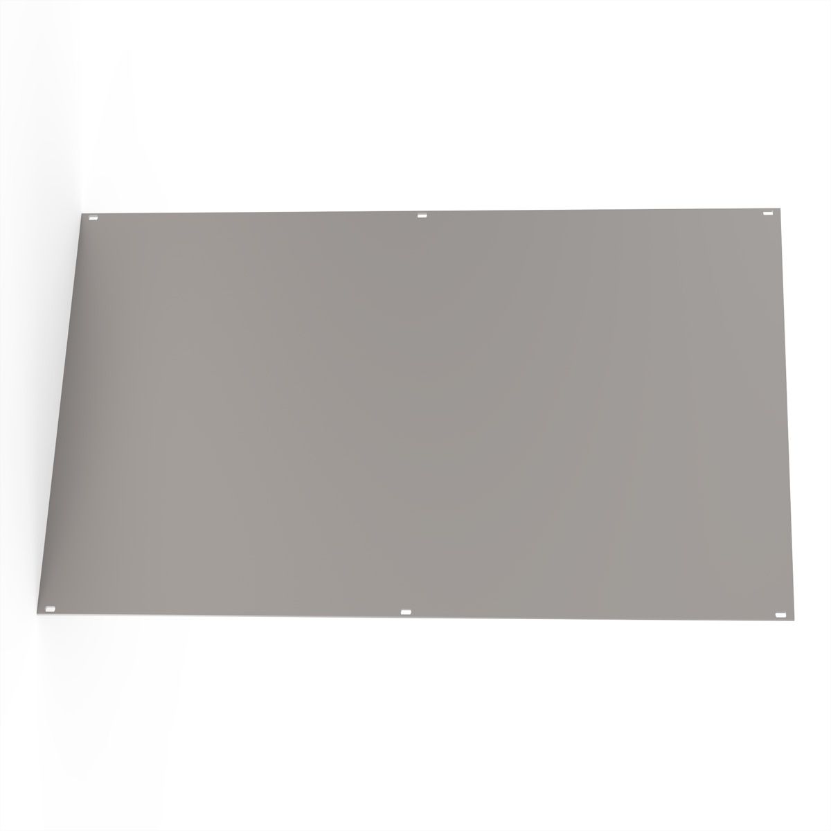 SCHROFF Face avant, profil en U, Refrofit Shielding, 6 U, 84 CV, 2,5 mm, alu, face avant anodisée, face arrière conductrice