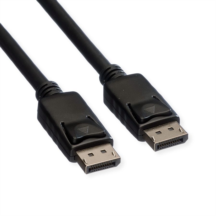 ROLINE Câble DisplayPort v1.2, TPE, DP M - DP M, noir, 1 m
